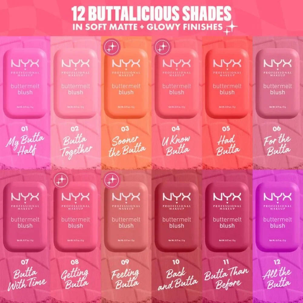 NYX Buttermelt Blush (U Know Butta) BRAND NEW & SEALED!!!‎